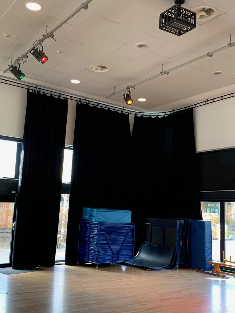 Curtains for School Drama Room